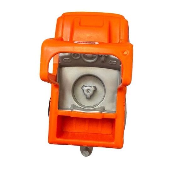 Fisher Price Little People Help a Friend Pickup Truck Orange with Little Boy - Picture 6 of 10